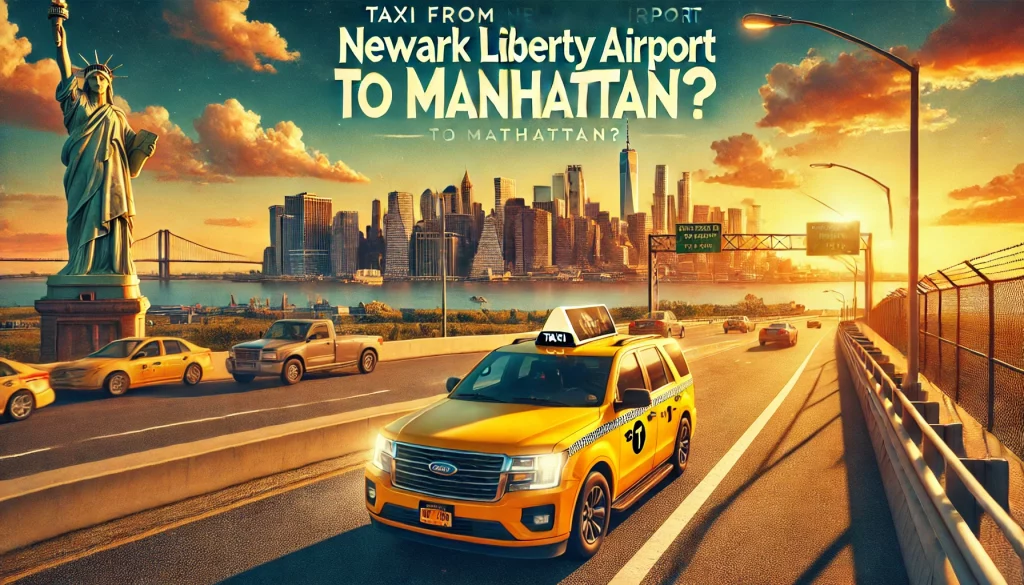 Taxi from Newark Liberty Airport to Manhattan