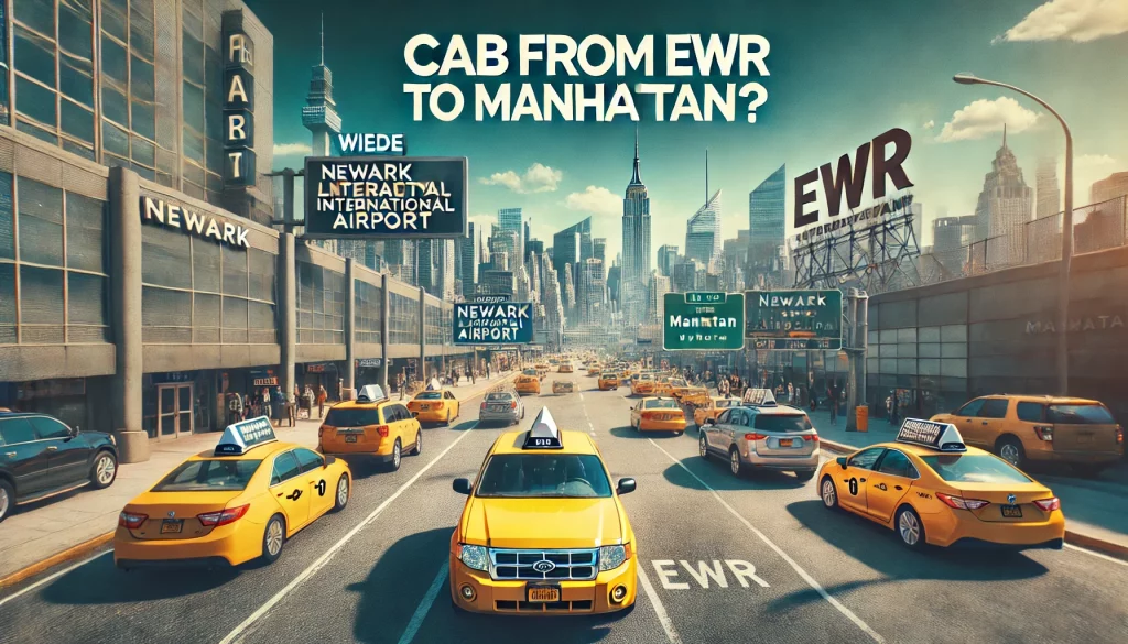  Cab From EWR to Manhattan