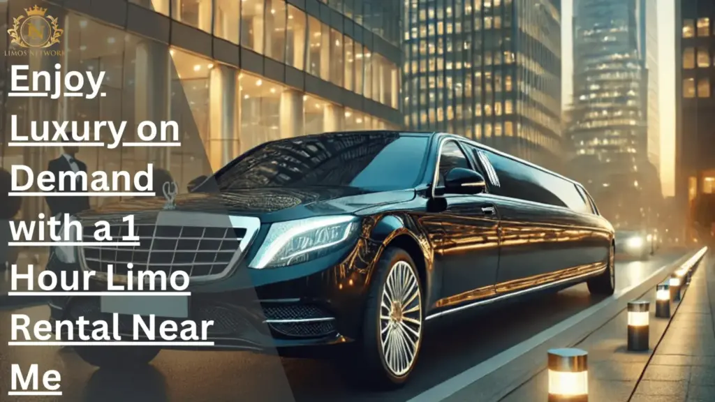 Enjoy Luxury on Demand with a 1 Hour Limo Rental Near Me